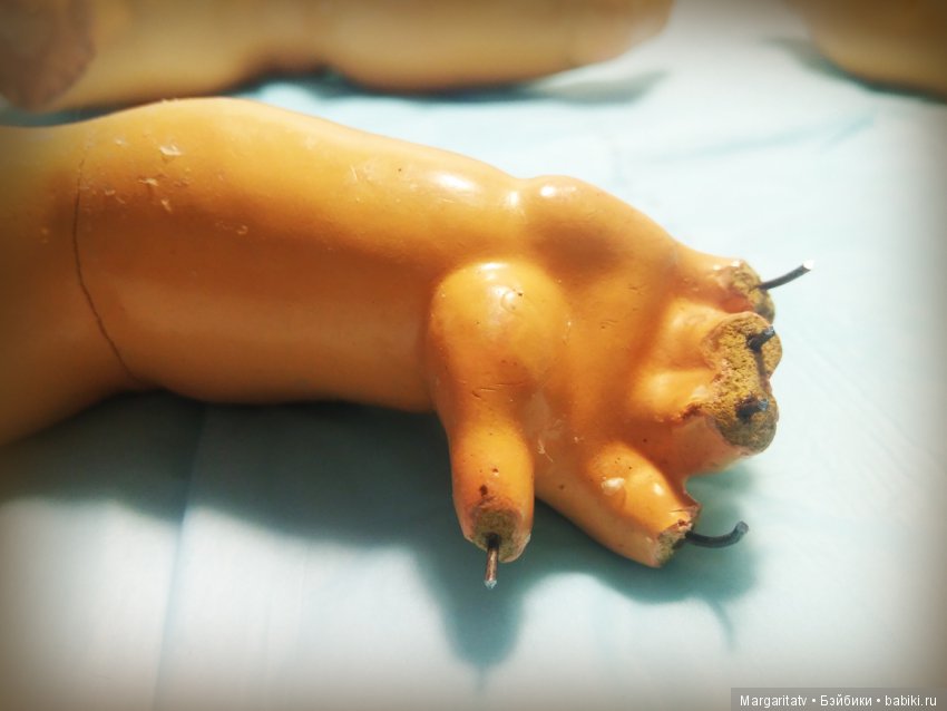 Реставрация старого немецкого пупса