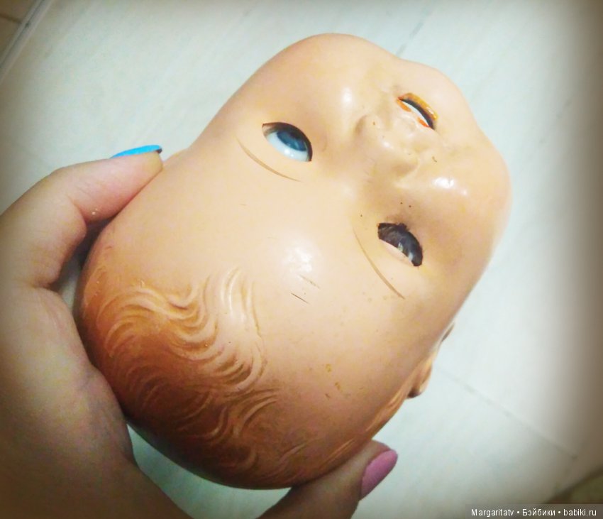 Реставрация старого немецкого пупса (фото 3)