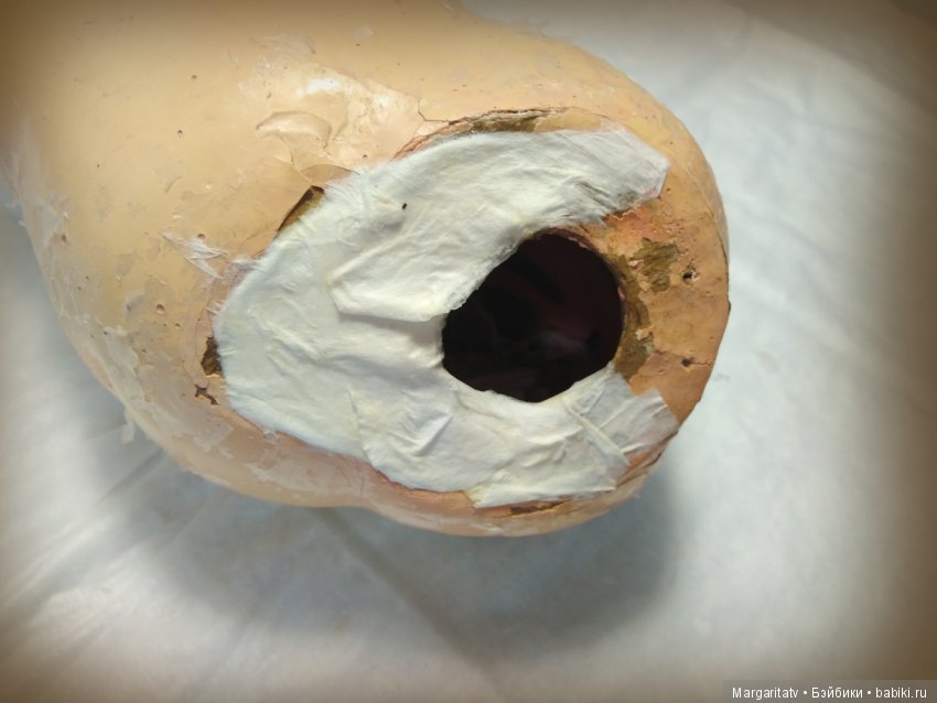 Реставрация старого немецкого пупса