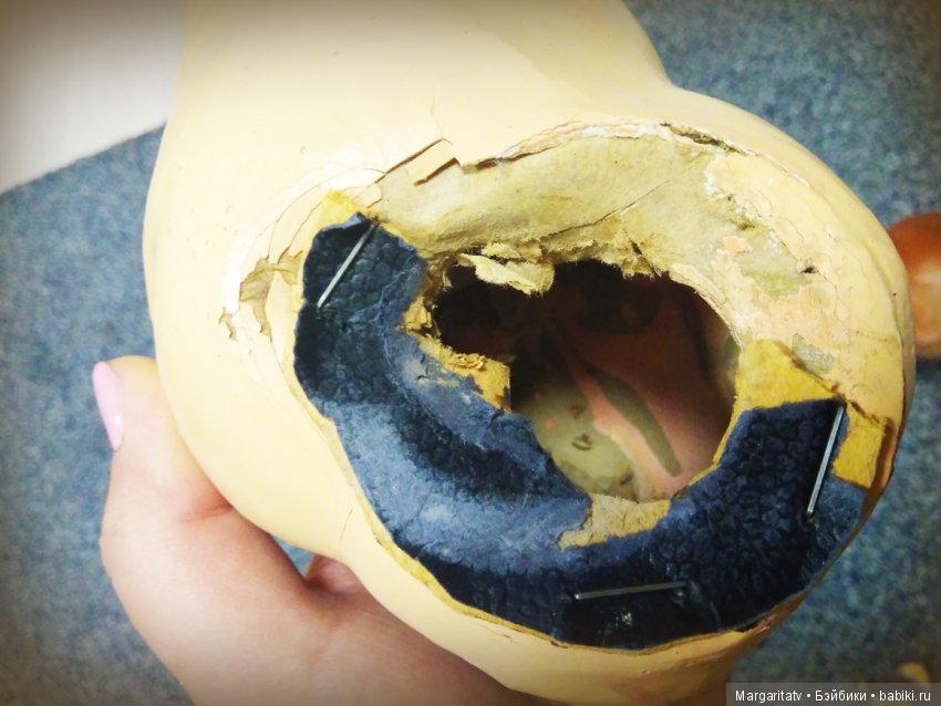 Реставрация старого немецкого пупса