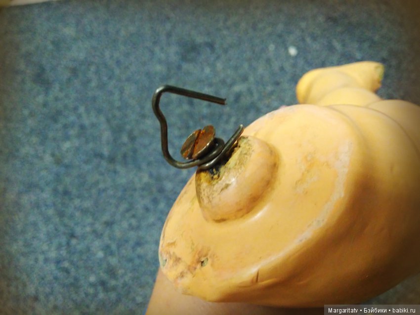 Реставрация старого немецкого пупса (фото 8)