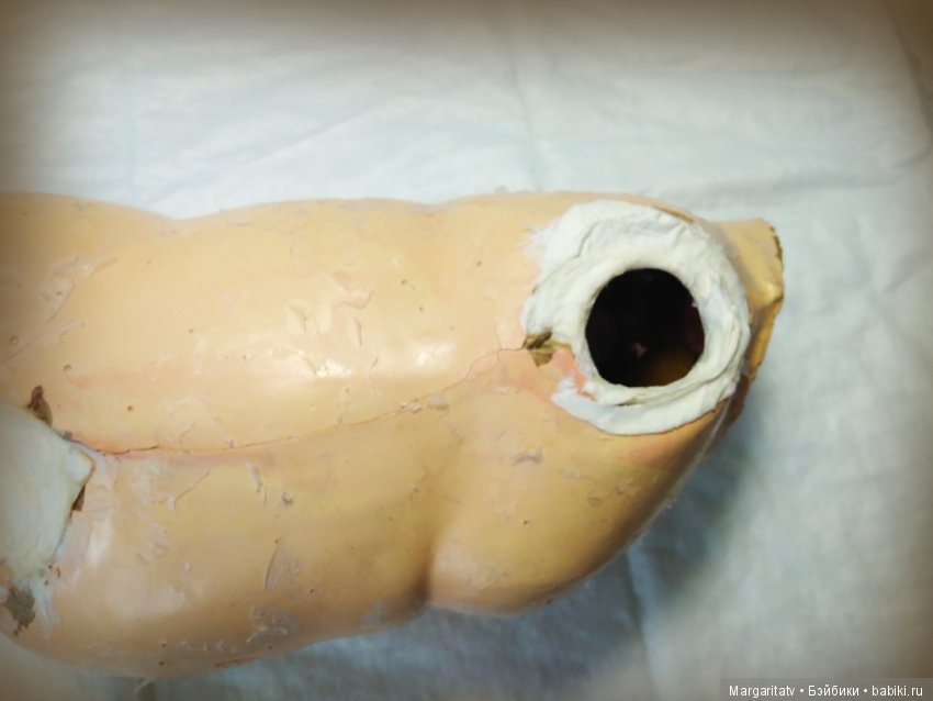 Реставрация старого немецкого пупса