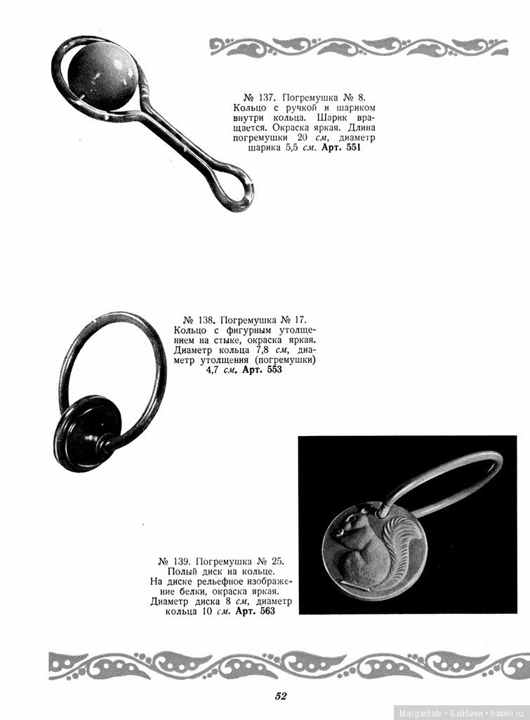 Каталог "Игрушки из пластических масс" 1954