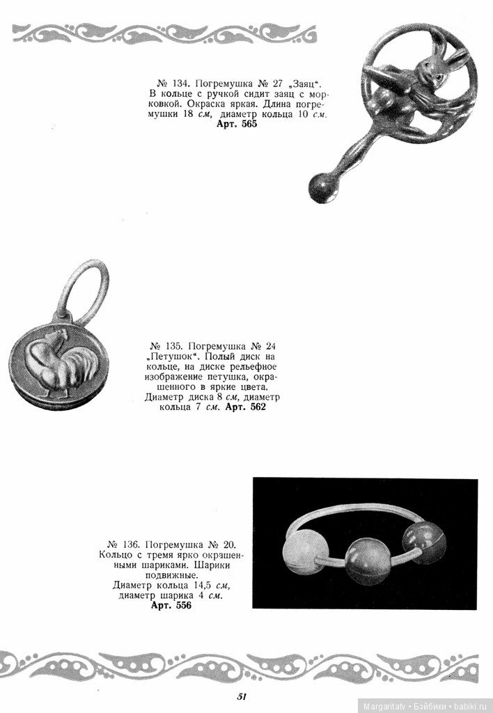 Каталог "Игрушки из пластических масс" 1954