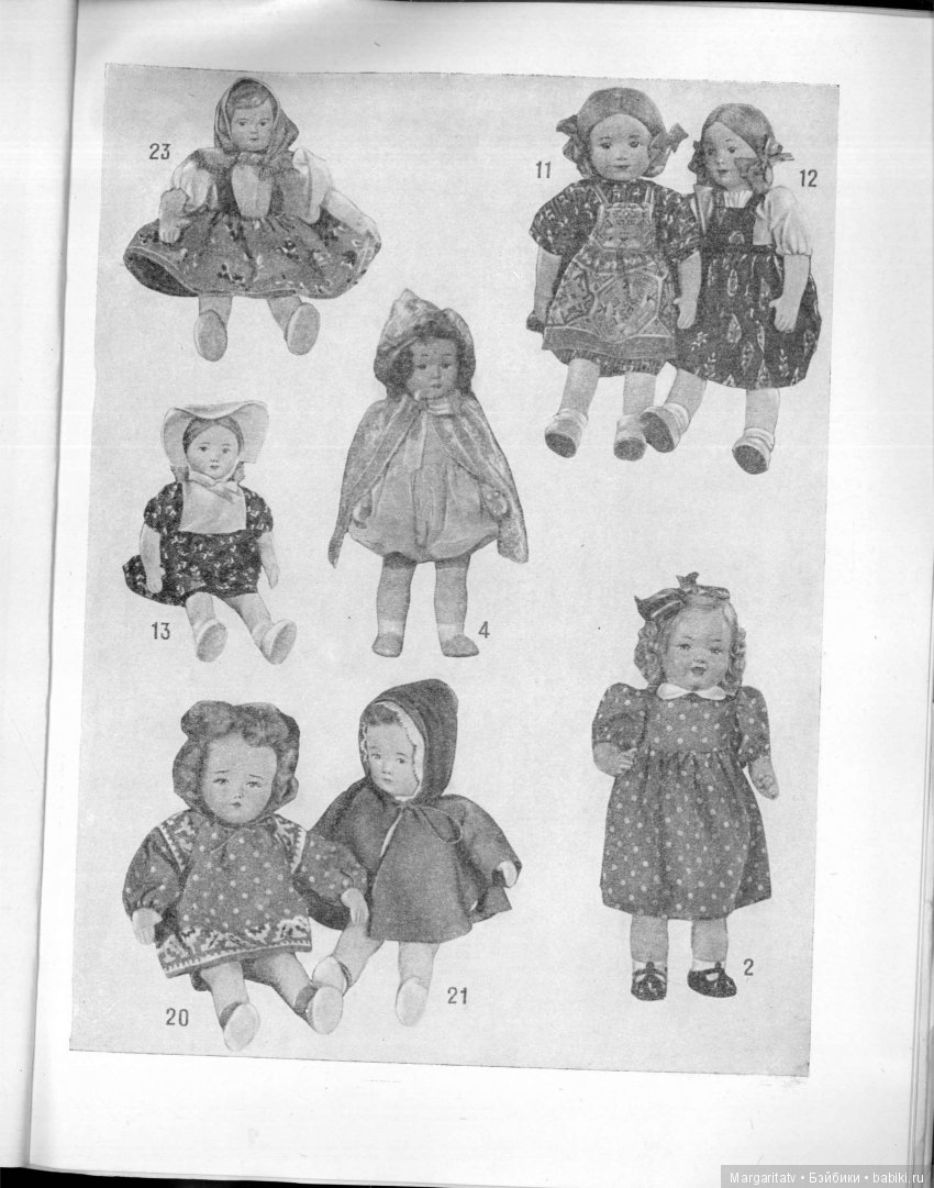 Каталог игрушек 1956 год — Опознание кукол СССР и ГДР: поиск по фото