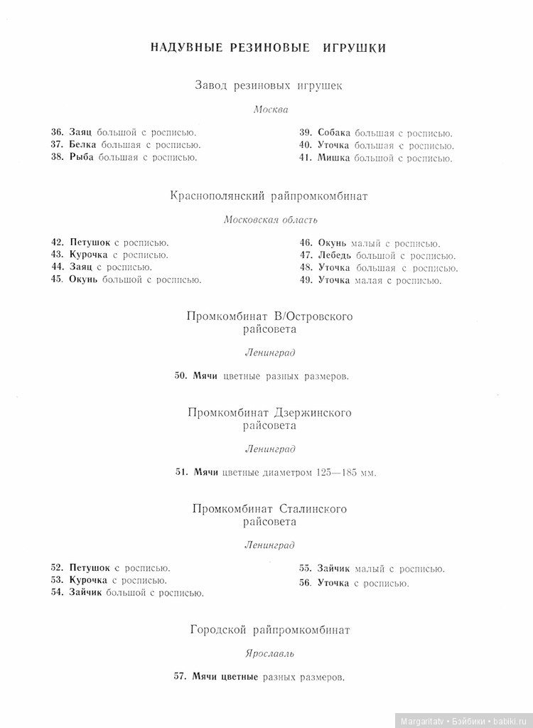 Каталог игрушек 1956 год — Опознание кукол СССР и ГДР: поиск по фото (фото 8)