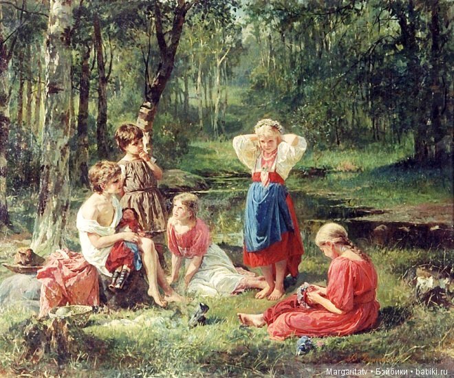 Чем играли крестьянские дети на Руси