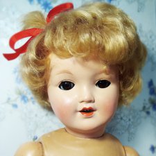 Реставрация головы куклы переходного периода