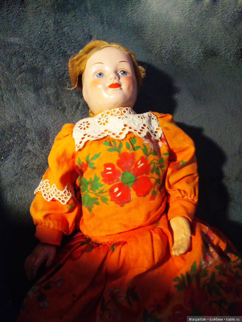 Кукла Жени Гайдар — Редкие антикварные куклы и реплики: воск (фото 2)