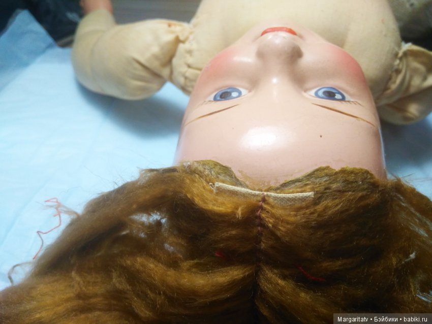 Кукла Жени Гайдар — Редкие антикварные куклы и реплики: воск (фото 7)