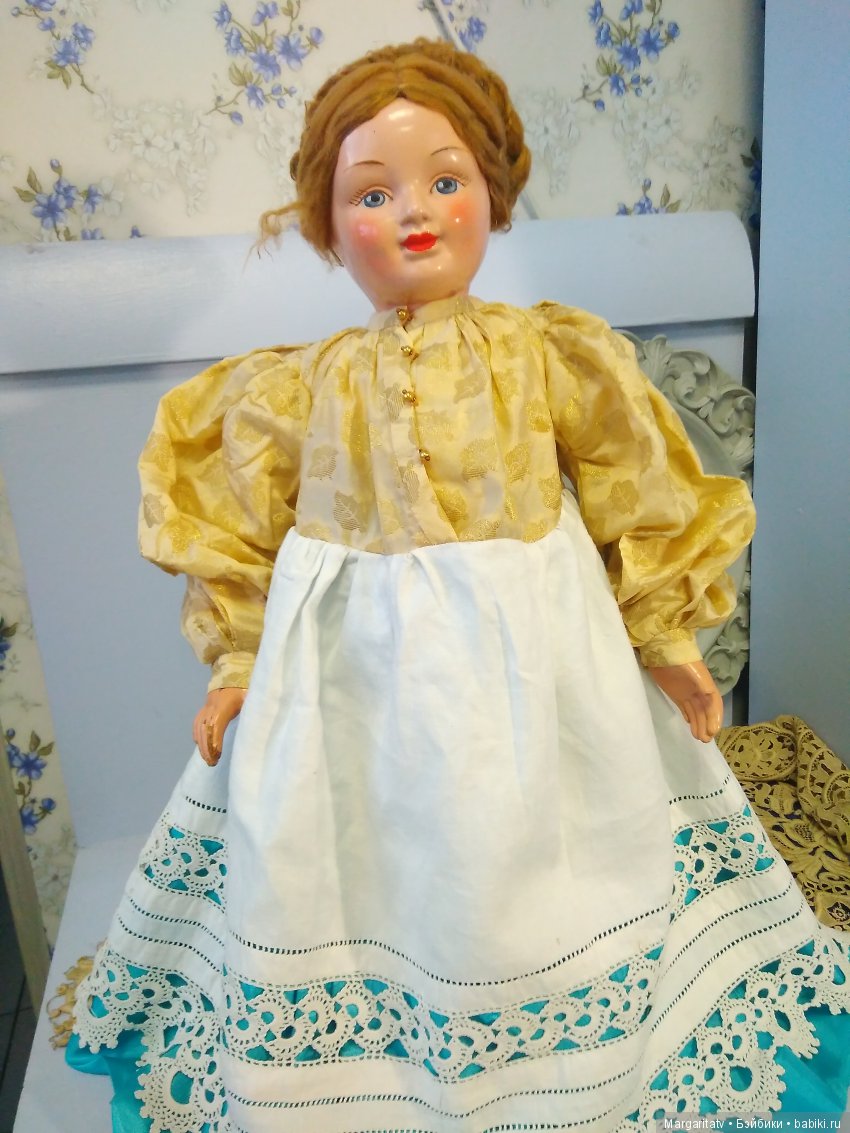 Кукла Жени Гайдар — Редкие антикварные куклы и реплики: воск