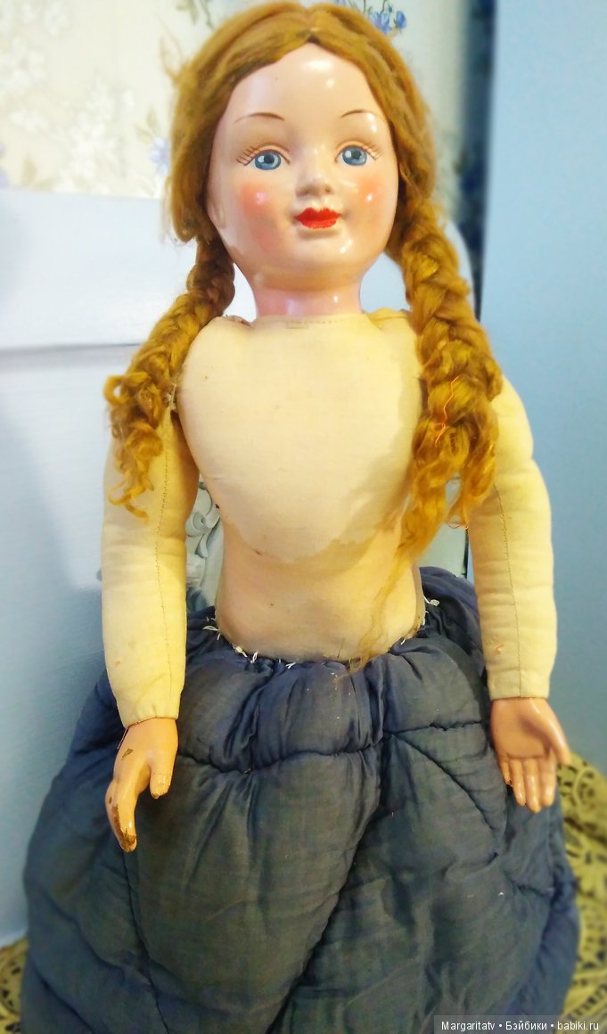 Кукла Жени Гайдар — Редкие антикварные куклы и реплики: воск (фото 8)