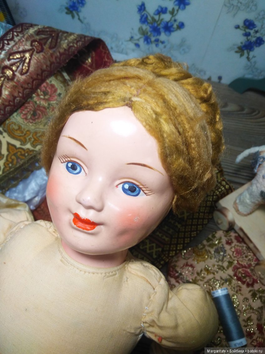 Кукла Жени Гайдар — Редкие антикварные куклы и реплики: воск (фото 9)