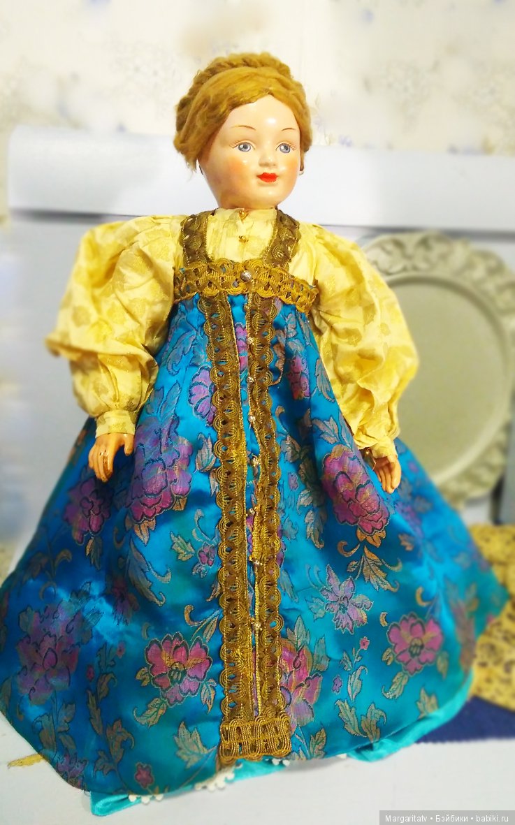 Кукла Жени Гайдар — Редкие антикварные куклы и реплики: воск