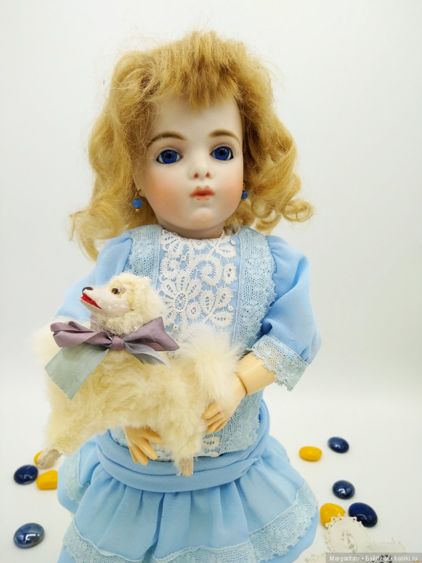 Наряд для реплики Брю — Редкие антикварные куклы и реплики: воск