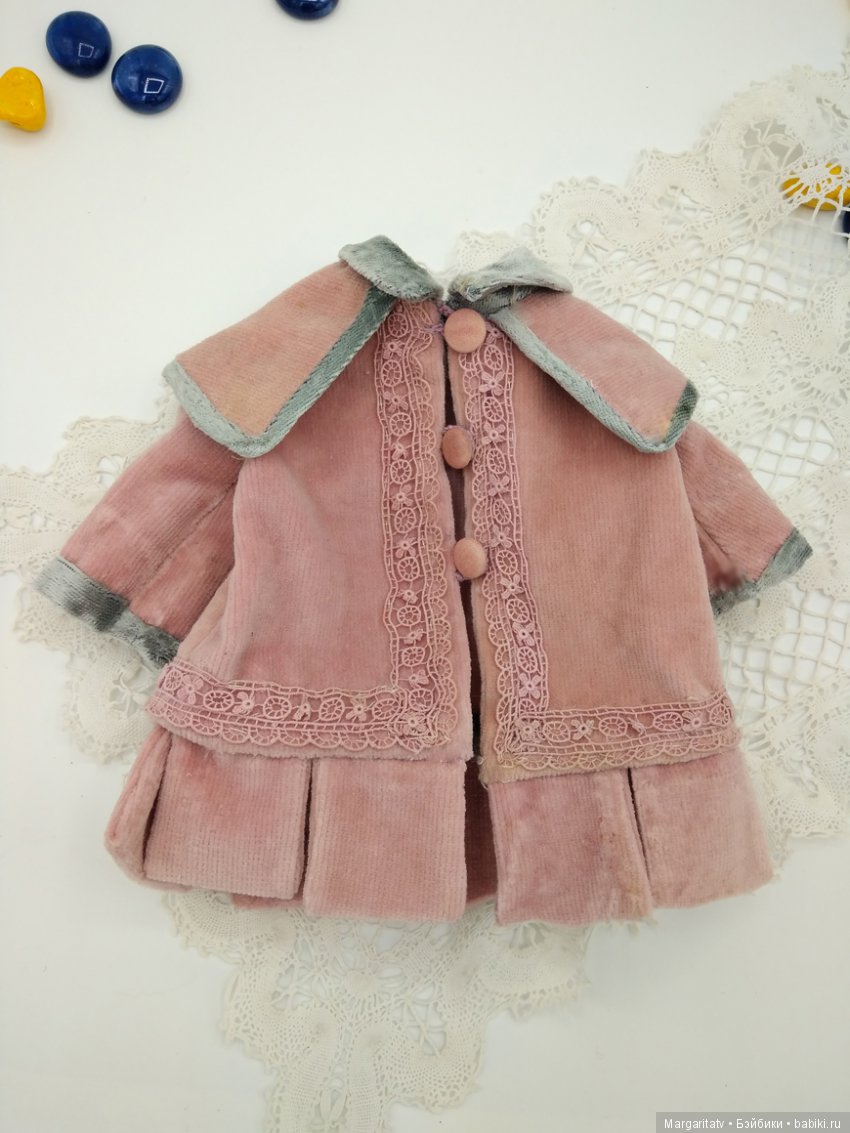 Наряд для реплики Брю — Редкие антикварные куклы и реплики: воск