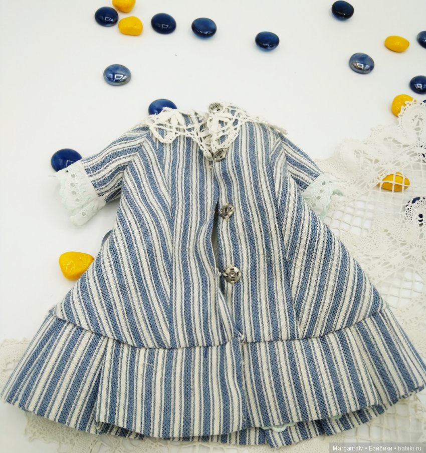 Наряд для реплики Брю — Редкие антикварные куклы и реплики: воск