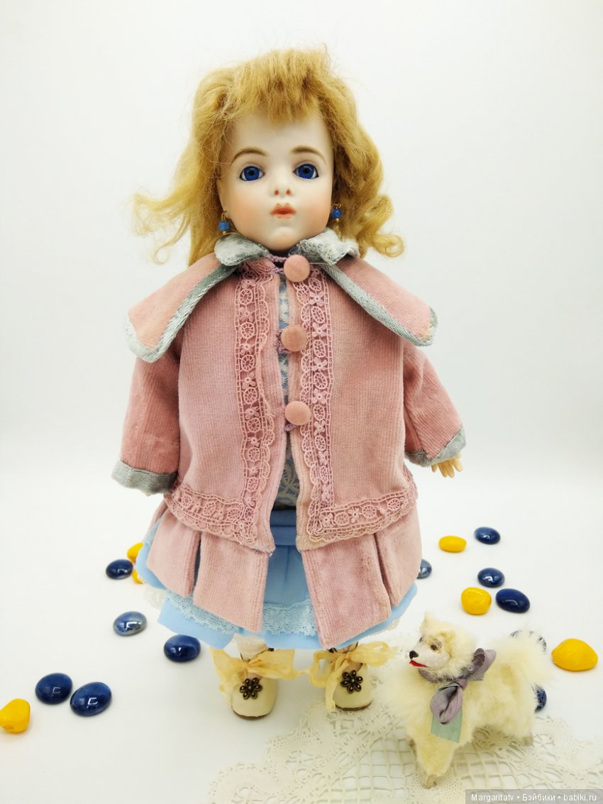 Наряд для реплики Брю — Редкие антикварные куклы и реплики: воск