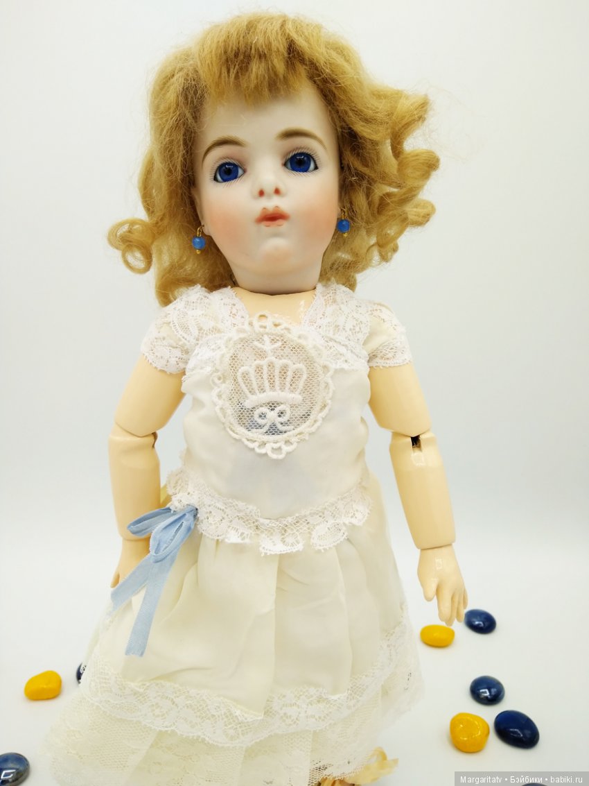 Наряд для реплики Брю — Редкие антикварные куклы и реплики: воск (фото 7)