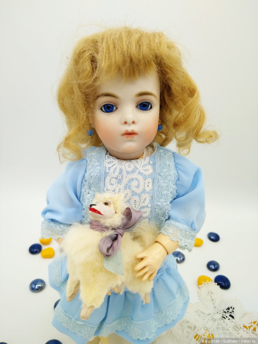 Наряд для реплики Брю — Редкие антикварные куклы и реплики: воск