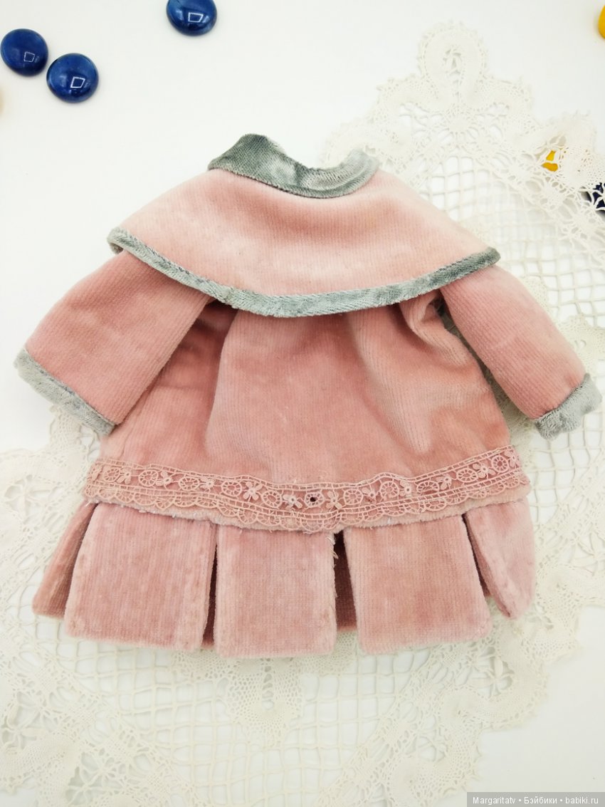 Наряд для реплики Брю — Редкие антикварные куклы и реплики: воск