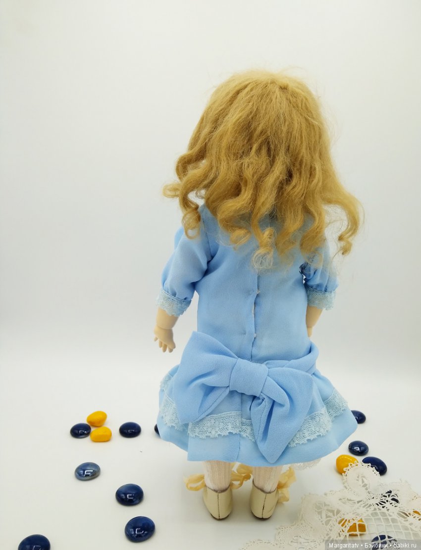 Наряд для реплики Брю — Редкие антикварные куклы и реплики: воск