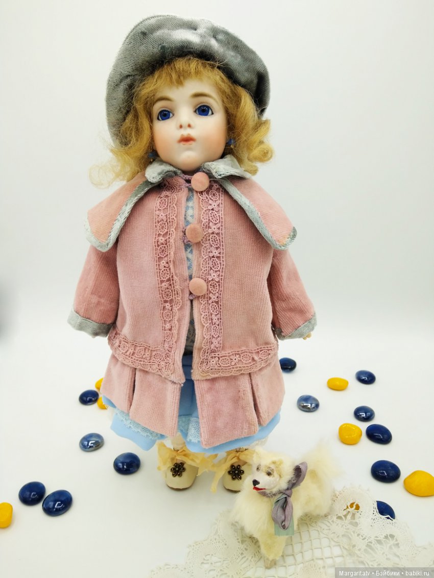 Наряд для реплики Брю — Редкие антикварные куклы и реплики: воск