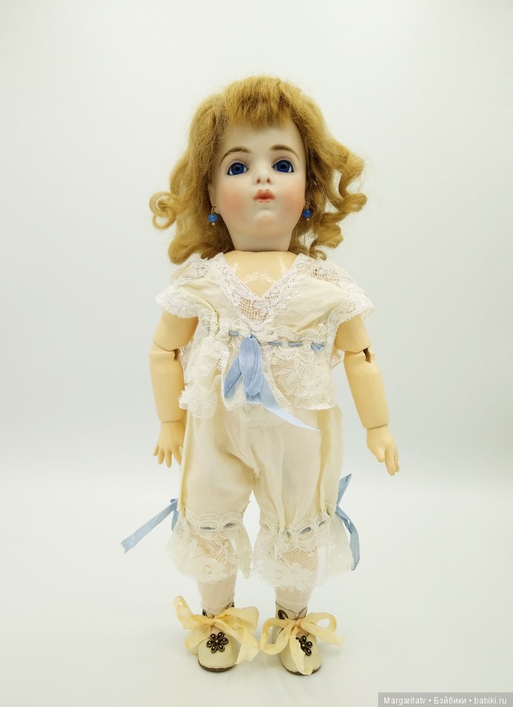 Наряд для реплики Брю — Редкие антикварные куклы и реплики: воск