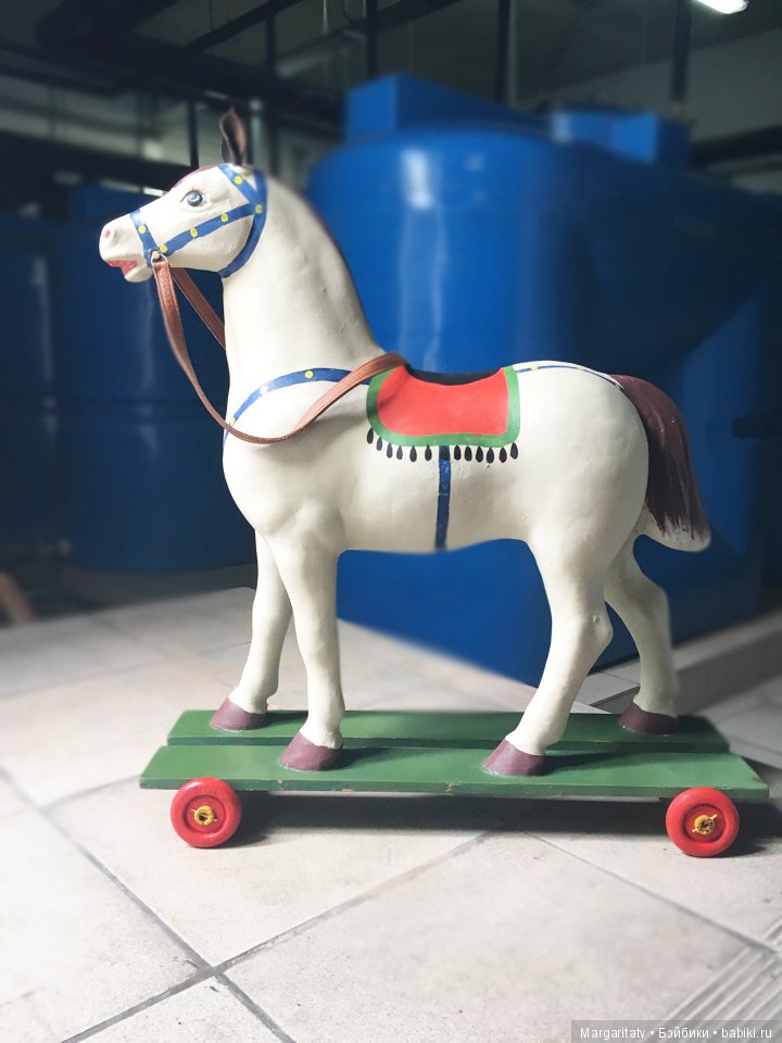 Реставрация лошадки — Ремонт кукол СССР и ГДР (немок): чернота (фото 10)