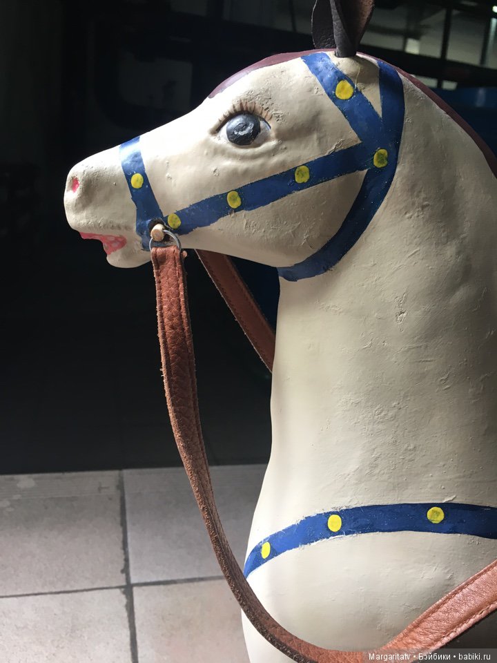 Реставрация лошадки — Ремонт кукол СССР и ГДР (немок): чернота