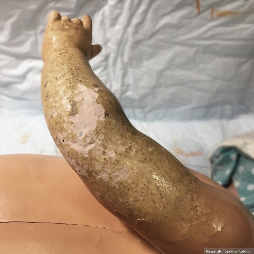 И снова Зонненберг — Реставрация антикварных кукол: ремонт фарфора (фото 6)