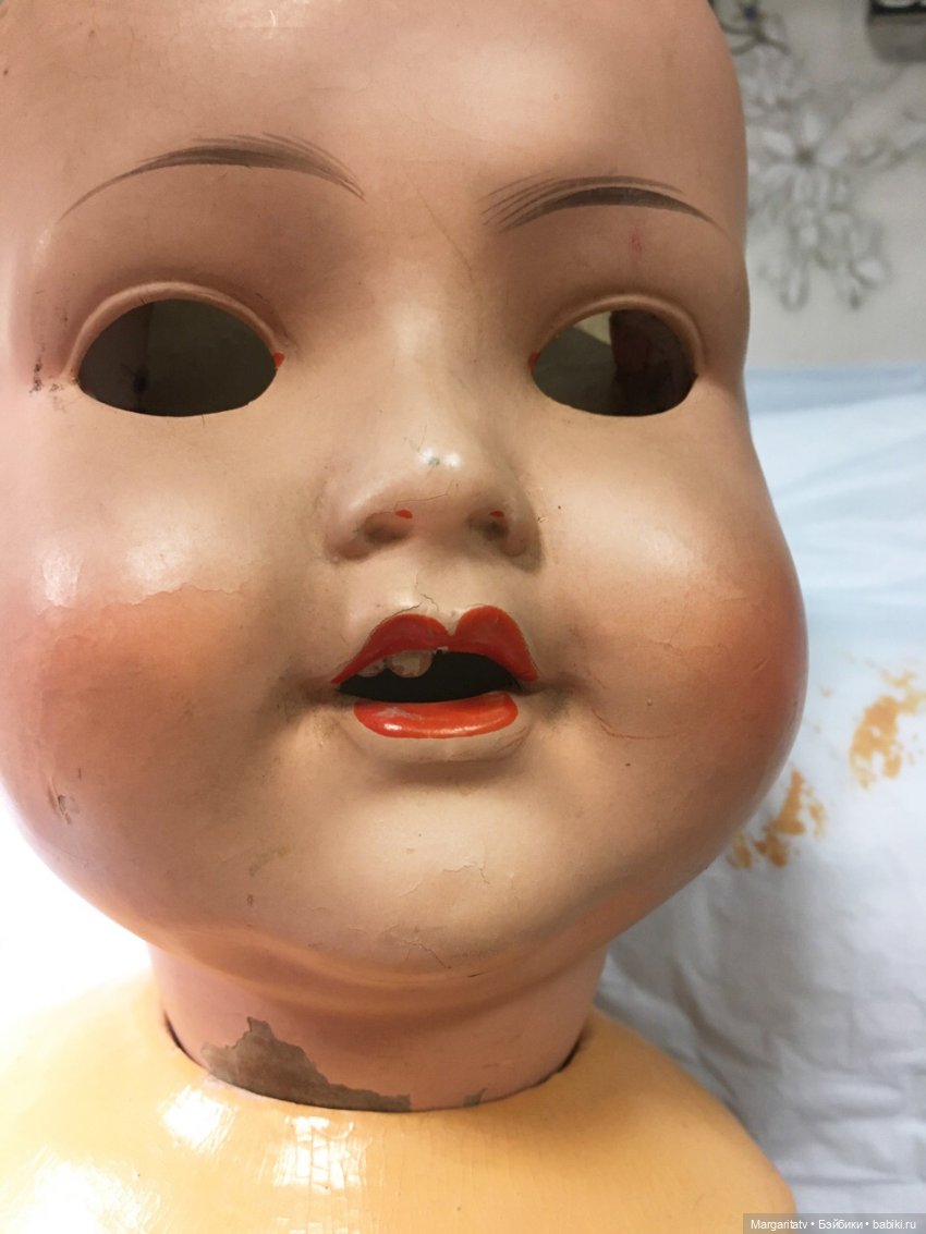 И снова Зонненберг — Реставрация антикварных кукол: ремонт фарфора