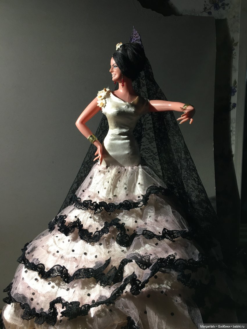 Ремонт винтажной испанской куклы от Marin Chiclana