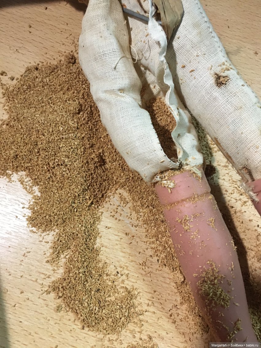 Ремонт винтажной испанской куклы от Marin Chiclana (фото 7)