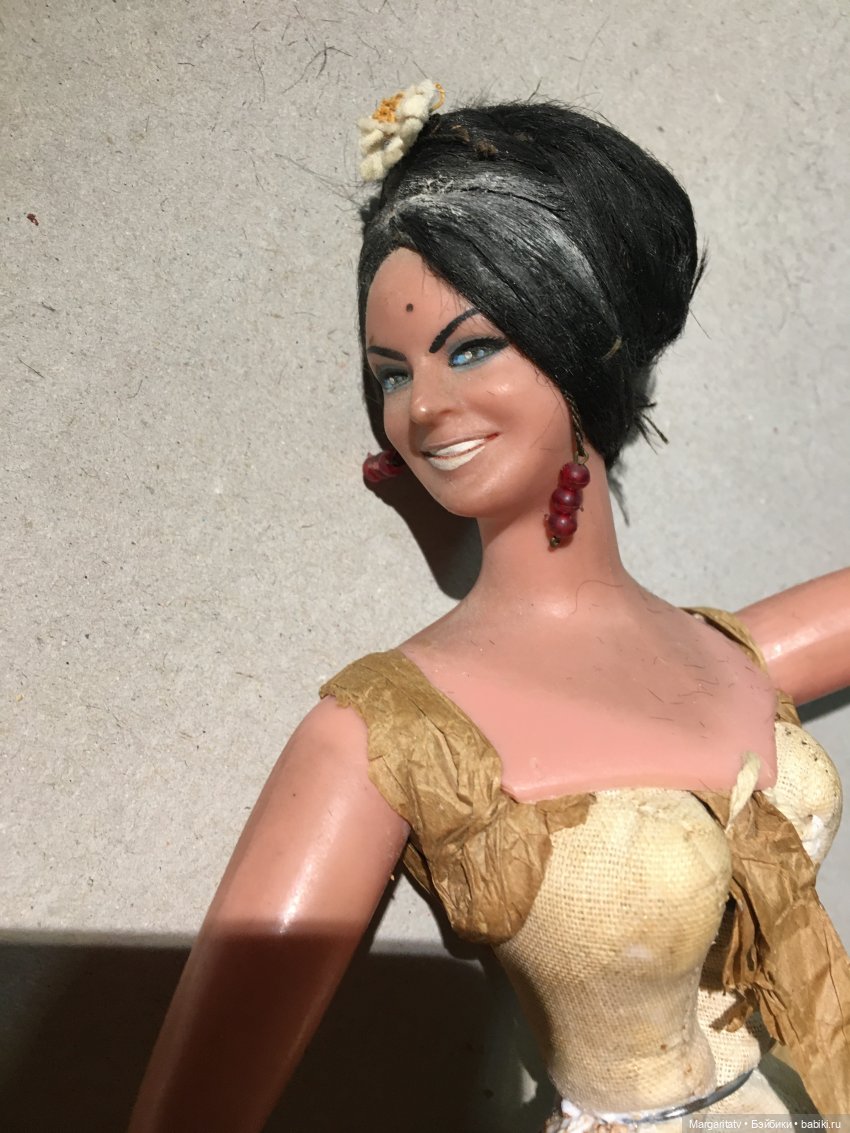 Ремонт винтажной испанской куклы от Marin Chiclana (фото 5)