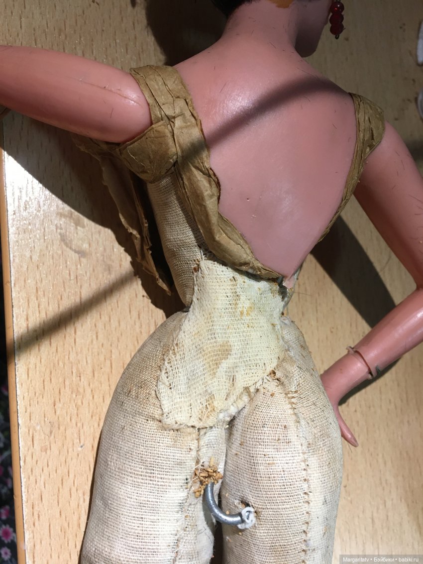 Ремонт винтажной испанской куклы от Marin Chiclana (фото 9)