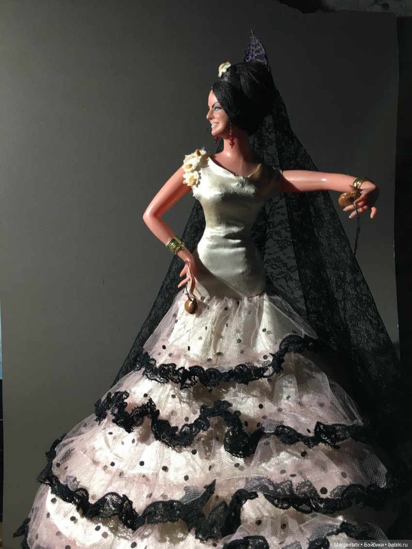 Ремонт винтажной испанской куклы от Marin Chiclana