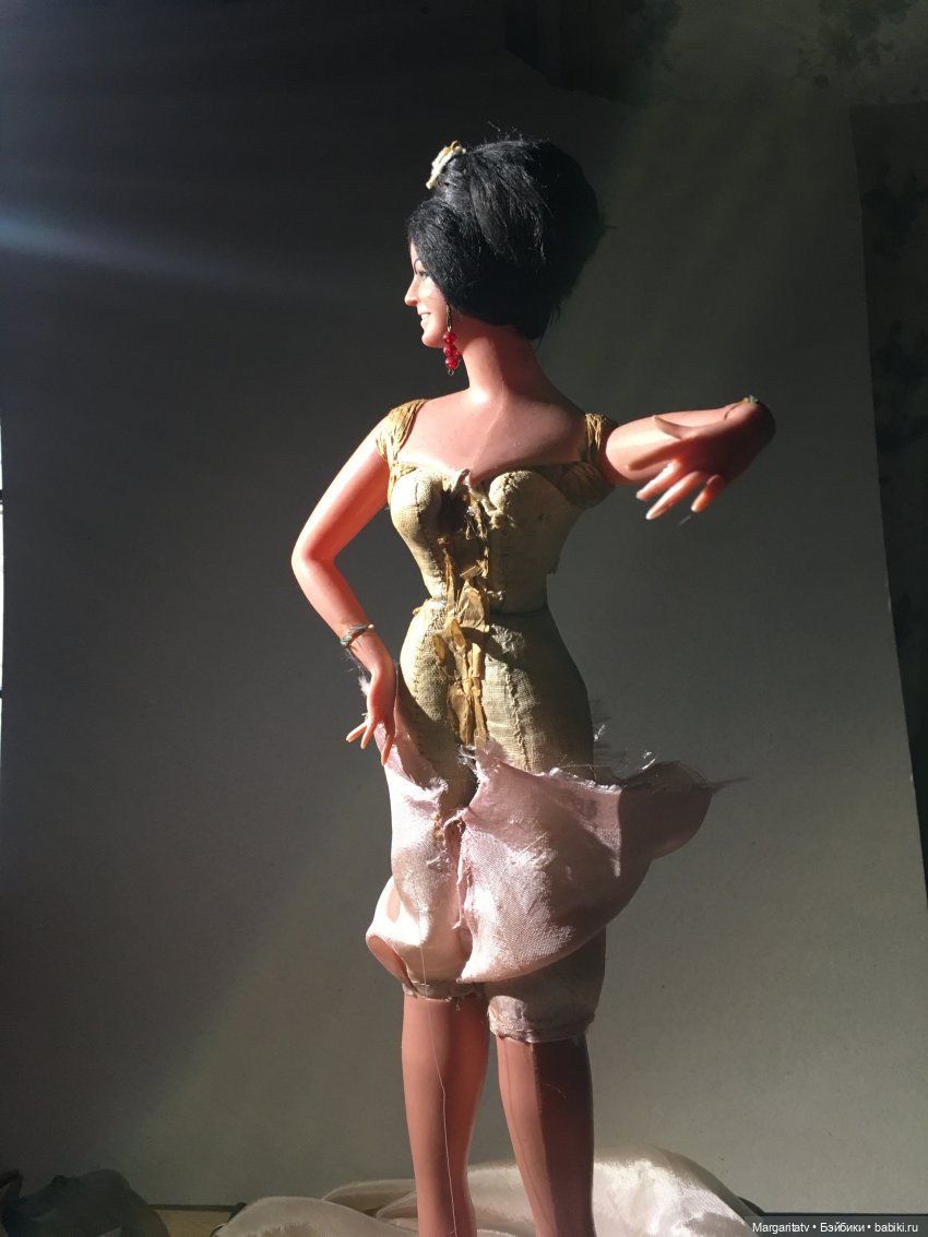 Ремонт винтажной испанской куклы от Marin Chiclana (фото 10)