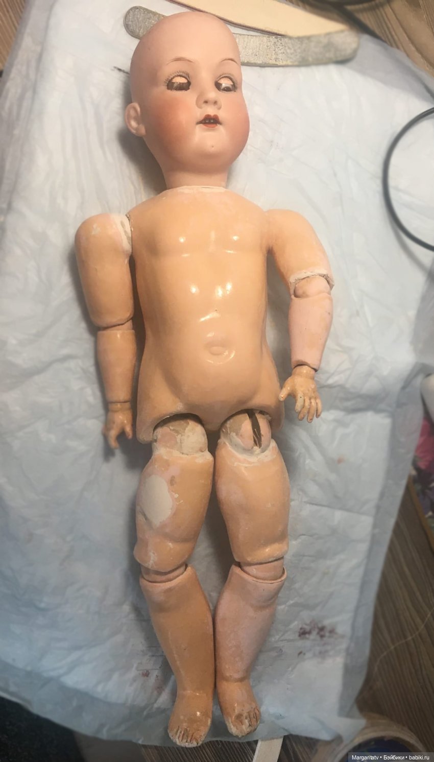 Еще Марселька | Бэйбики Еще Марселька — Реставрация и преображение кукол: ремонт