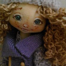 Текстильные интерьерные куколки от Людмилы Лебедюк