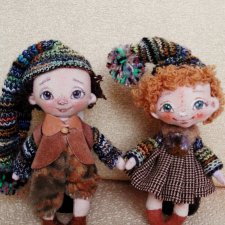 Мои Конопатики. Мини-куколки от Людмилы Лебедюк