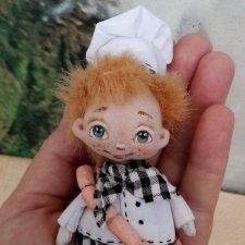 Поварята. Текстильные мини-куколки / автор Людмила Лебедюк