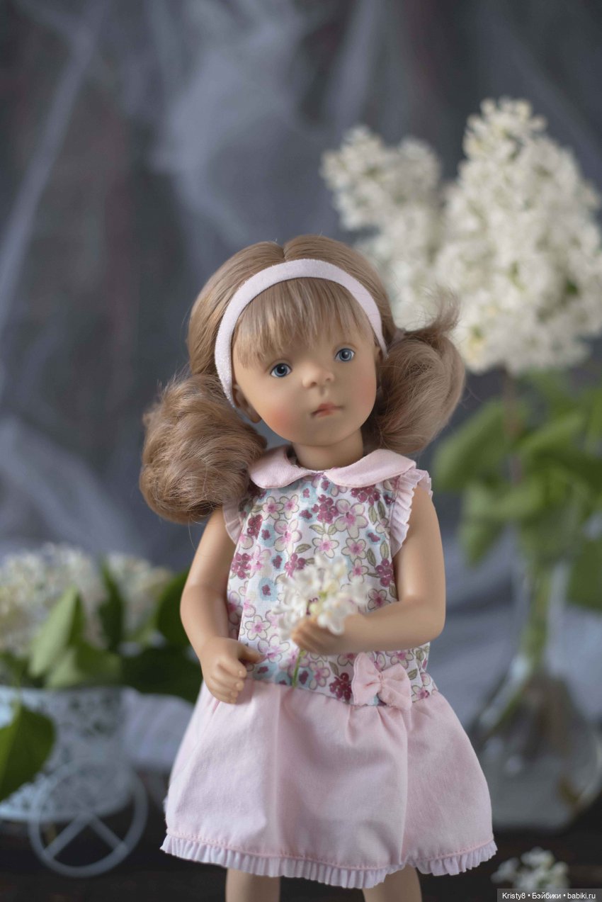 Роми, лето и цветы | Бэйбики Роми, лето и цветы — Куклы Petitcollin (Петитколлин) и Sylvia Natterer: Minouche (фото 4)