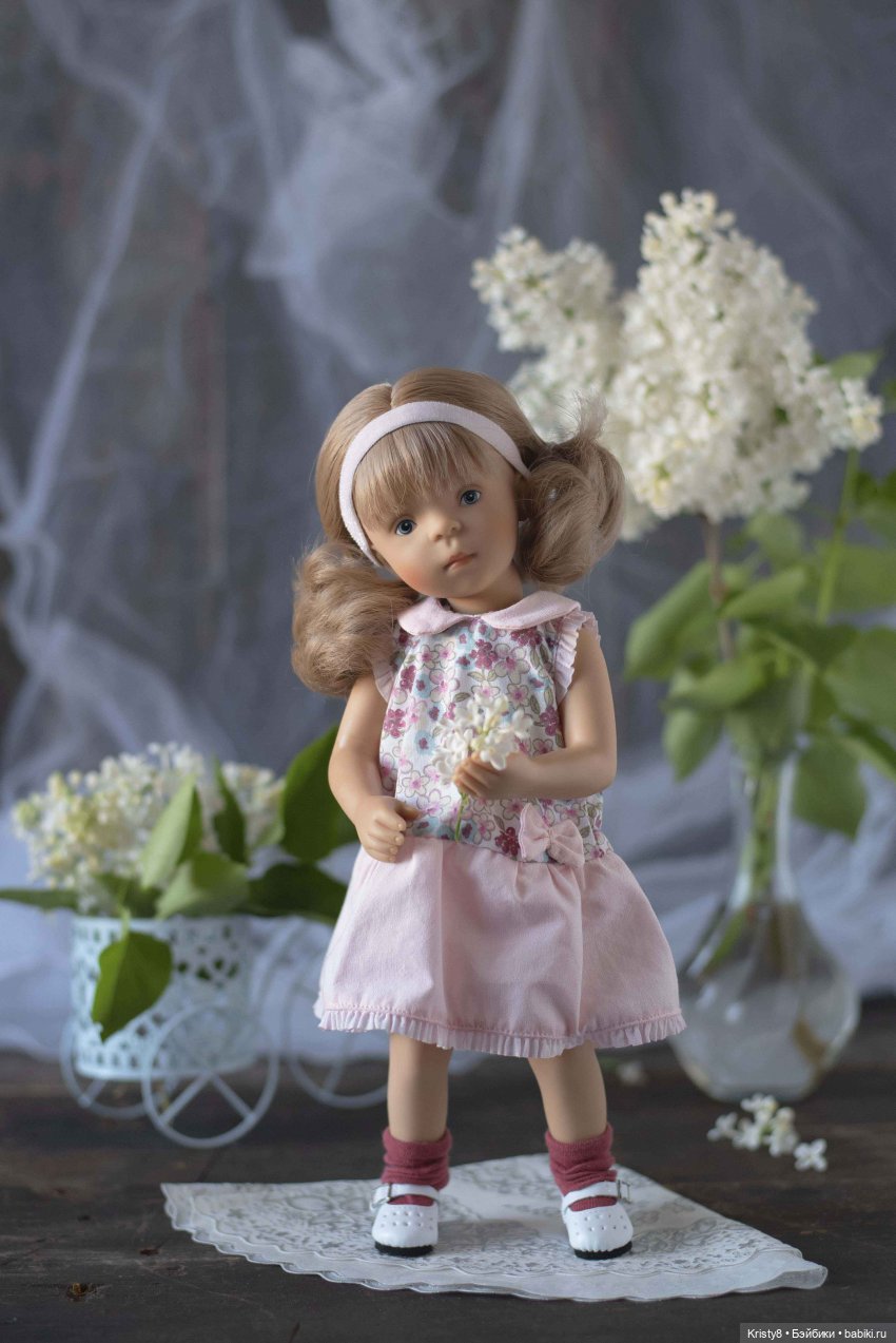 Роми, лето и цветы | Бэйбики Роми, лето и цветы — Куклы Petitcollin (Петитколлин) и Sylvia Natterer: Minouche (фото 3)