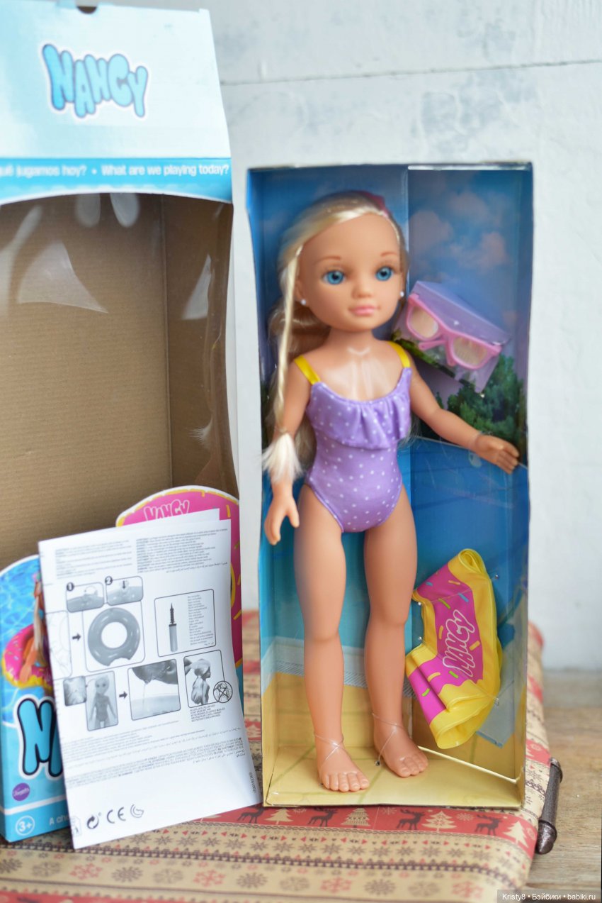 Кукла Нэнси в бассейне. Обзор (фото 4)