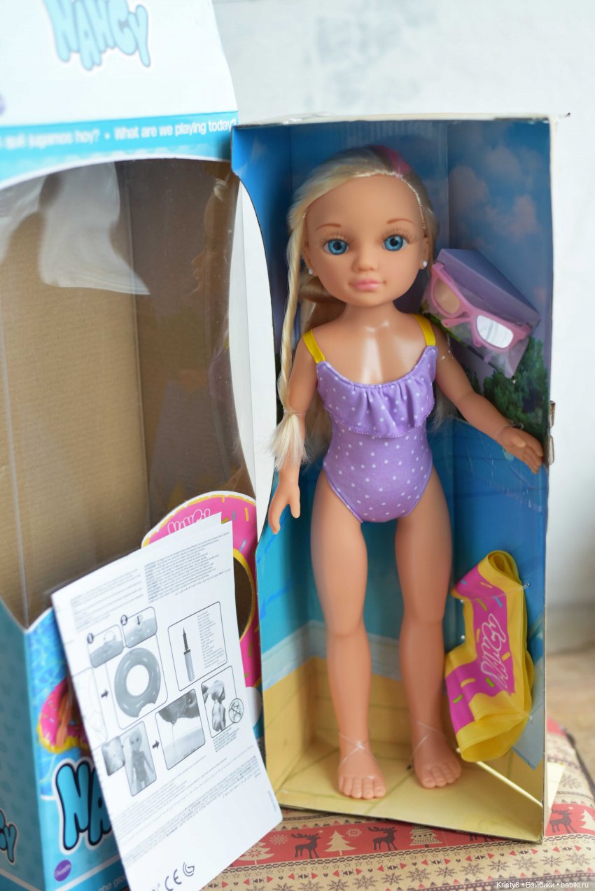 Кукла Нэнси в бассейне. Обзор (фото 6)