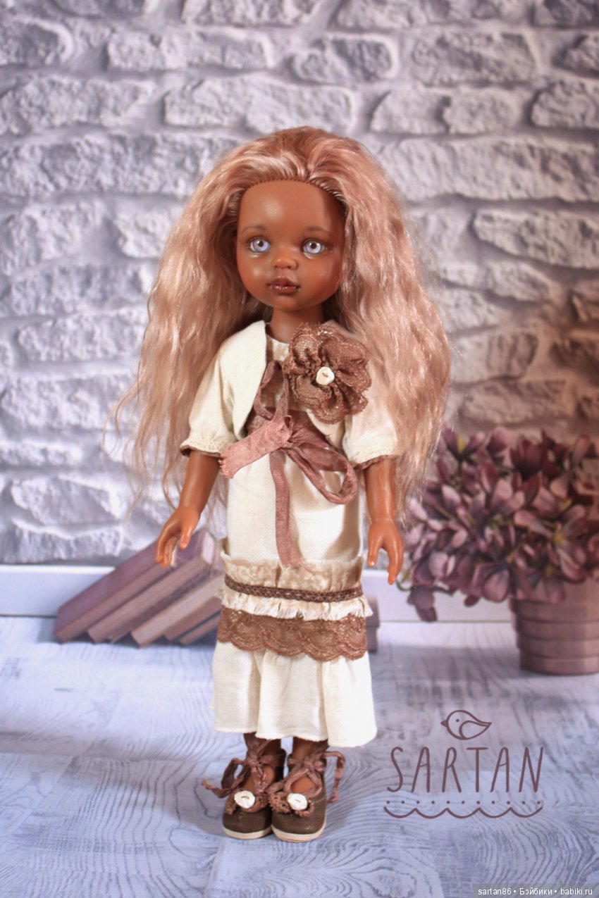 Черная орхидея - ООАК Норы от Паола Рейна (Paola Reina) (фото 2)