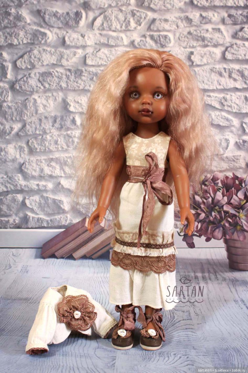 Черная орхидея - ООАК Норы от Паола Рейна (Paola Reina) (фото 5)