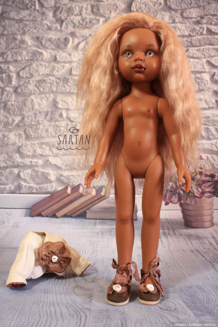 Черная орхидея - ООАК Норы от Паола Рейна (Paola Reina) (фото 6)