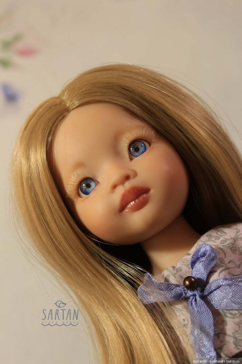 Нежная фиалка: ООАК Маники Паола Рейна